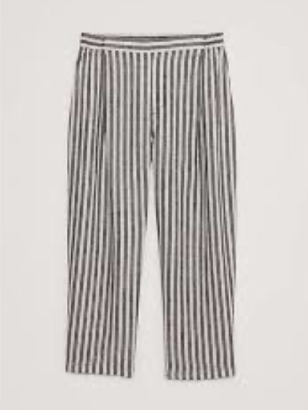 Banana Republic Pleated Pull-On Linen Pants (White Lotus Collection) - Picture 2 of 6